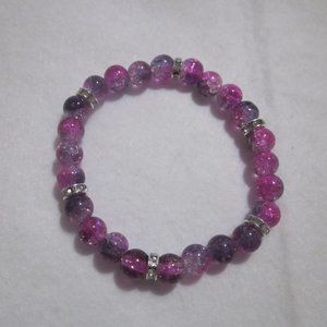 Purple Two Tone Bracelet.